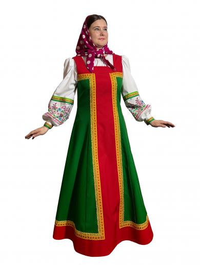 Костюм карнавальный женский «Крестьяночка»